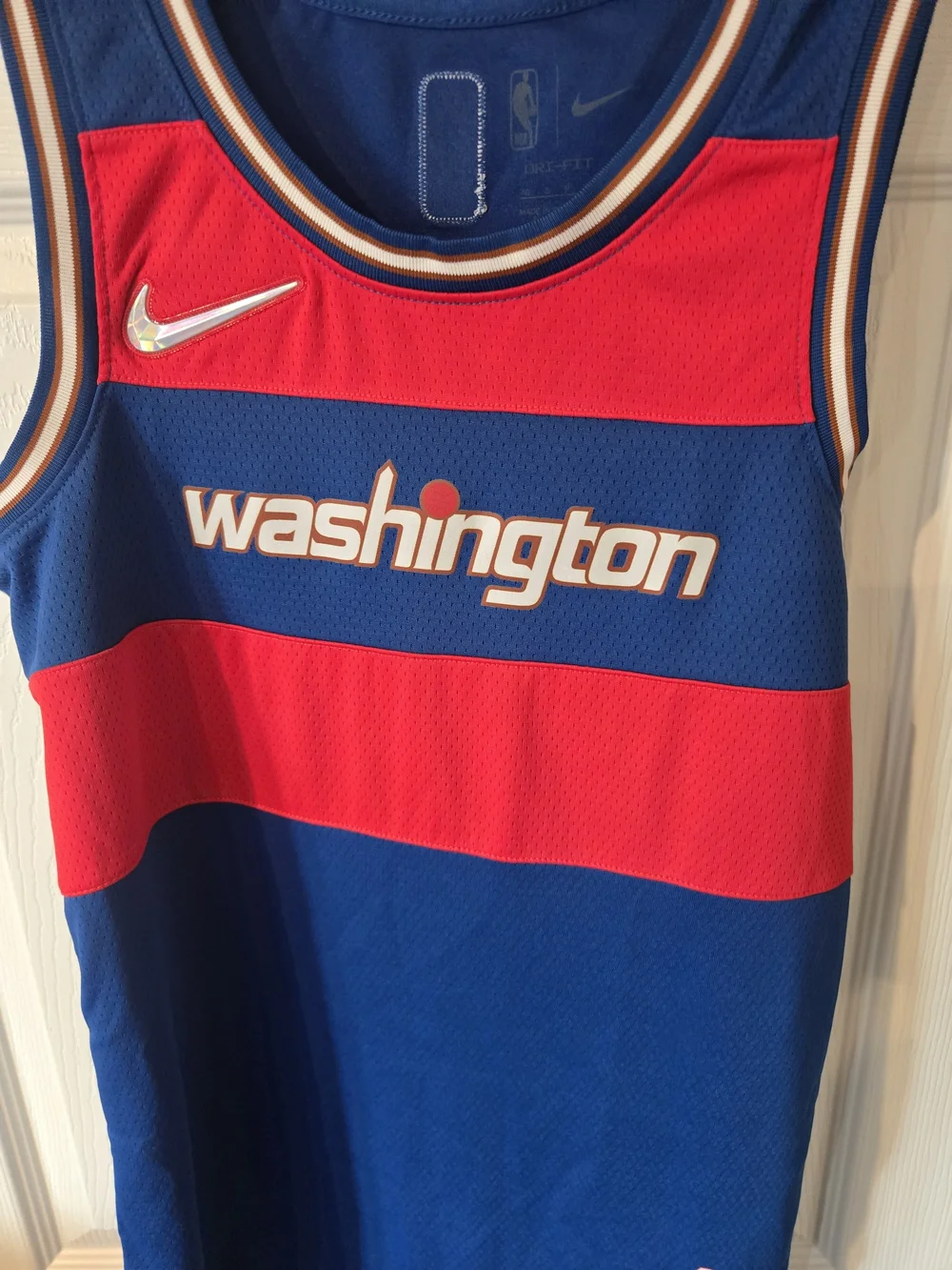 Nike Nwt Washington Basketball Jersey in Navy and Red Size Small